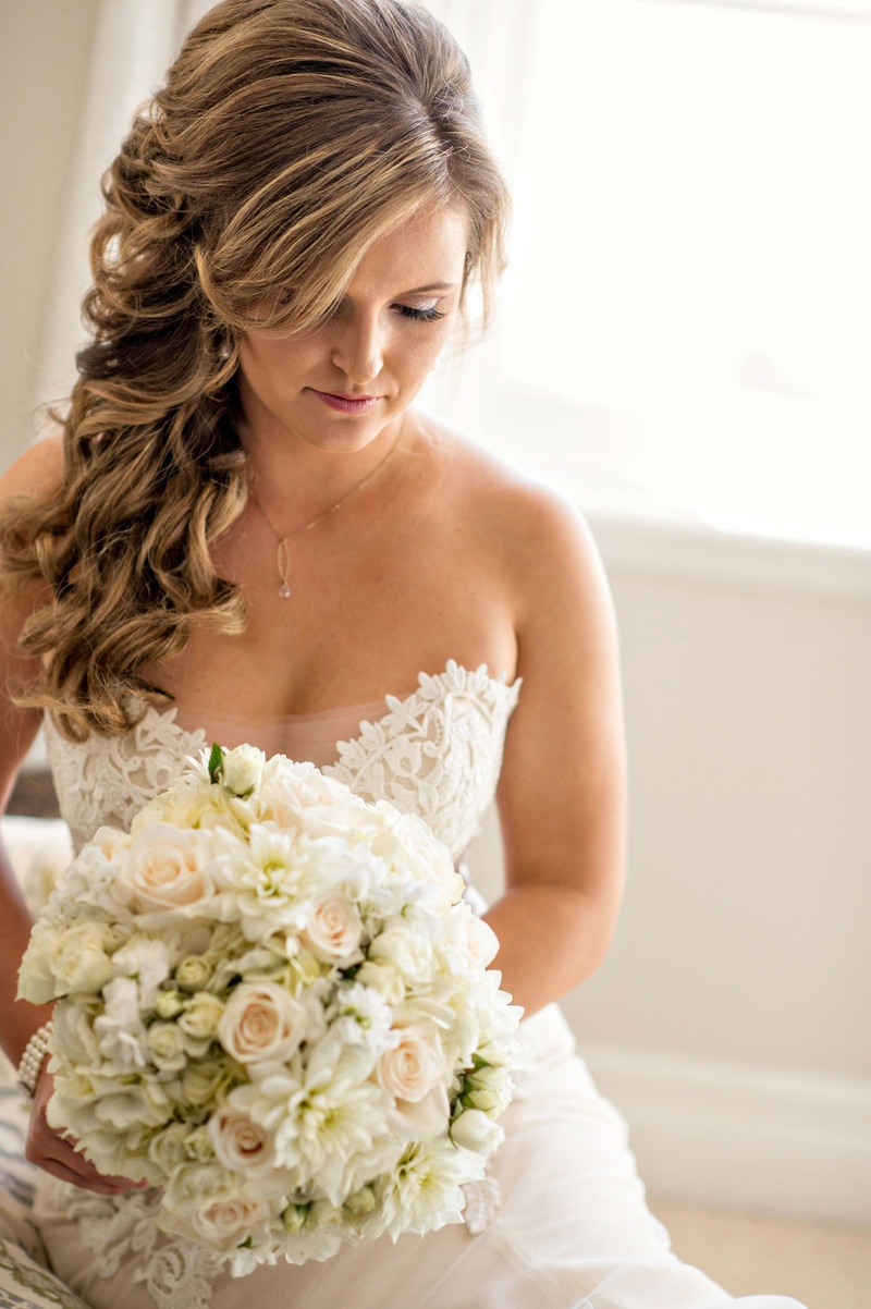 Beauty Photos Beautiful Bride In Ines Di Santo Inside Weddings