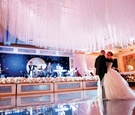 Crystal Ceiling Treatment Over Dance Floor