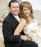Bride %26 Groom in Santa Barbara
Photography: Katie Moos Photography
Read More:
http://www.insideweddings.com/weddings/beachside-ballroom-wedding-in-santa-barbara-california/275/ Bride and groom smile on rocky beach