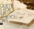 The Dos and Don'ts of Writing Thank You Notes
Article: The Dos and Don'ts of Writing Thank-You Notes
Photography: Steve Steinhardt
Read More:
http://www.insideweddings.com/news/planning-design/the-dos-and-donts-of-writing-thank-you-notes/4613/ etiquette tips for writing your thank you notes, thank you note dos and dont's