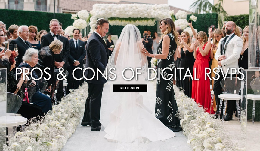 Should You Have Guests RSVP to Your Wedding Online?
Article: Should You Have Guests RSVP to Your Wedding Online?
Photography: Heather Kincaid
Read More:
http://www.insideweddings.com/news/planning-design/should-you-have-guests-rsvp-to-your-wedding-online/4627/ pros and cons of digital rsvps learn more about modern options for invitation responses