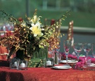 Green Bamboo Centerpiece