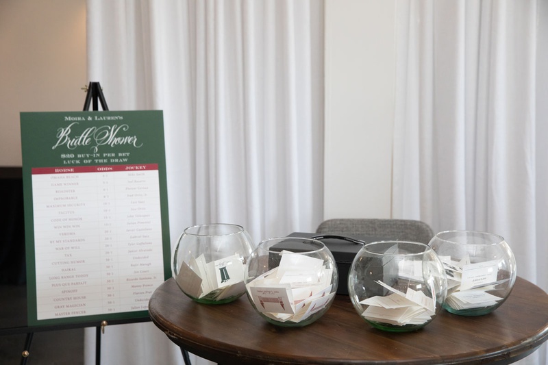 Betting at Bridal Shower
Photography: Collin Pierson Photography
Read More:
http://www.insideweddings.com/weddings/equestrian-themed-bridal-shower-inspired-by-the-kentucky-derby/1326/ kentucky derby themed bridal shower with bets on horses