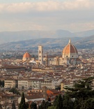View of Florence
Photography: Facibeni Fotografia
Read More:
http://www.insideweddings.com/weddings/anniversary-dinner-in-florence-inspired-by-still-life-paintings/1266/ view of florence and the florence cathedral duomo with hills in the distance