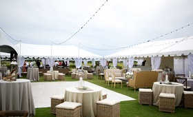 Coastal Wedding Reception, Lounge Space, Dance Floor
Photography: Arden Photography
Read More:
http://www.insideweddings.com/weddings/chic-coastal-wedding-with-oyster-inspired-details-in-florida/850/ wedding reception lounge space dance floor alfresco seaside cloudy wicker champagne colored lights