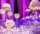 Crystal Reception Décor