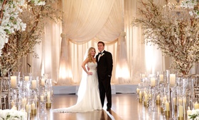 Jewish Ceremony at The Standard Club
Photography: Bob %26 Dawn Davis Photography
Read More:
http://www.insideweddings.com/weddings/glamorous-ivory-blush-spring-wedding-at-a-private-club-in-chicago/685/ Bride in a strapless Pnina Tornai dress, groom in a black tuxedo at Jewish wedding ceremony site