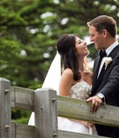 Northern California Couple
Photography: Bob %26 Dawn Davis Photography
Read More:
http://www.insideweddings.com/weddings/oceanfront-ceremony-opulent-pink-and-metallic-reception/407/ Bride and groom look into each other's eyes on bridge