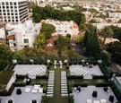 Bird's Eye View of Rooftop Ceremony