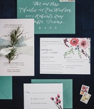 Vintage-Inspired Wedding Invitation Suite
Photography: Cadence %26 Eli Photography
Read More:
http://www.insideweddings.com/weddings/romantic-woodsy-autumn-at-home-tented-wedding-in-minnesota/1271/ wedding invitation suite with vintage invite green envelope white calligraphy pink flower design