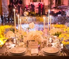 Bride and Groom's Sweetheart Table and Dance Floor