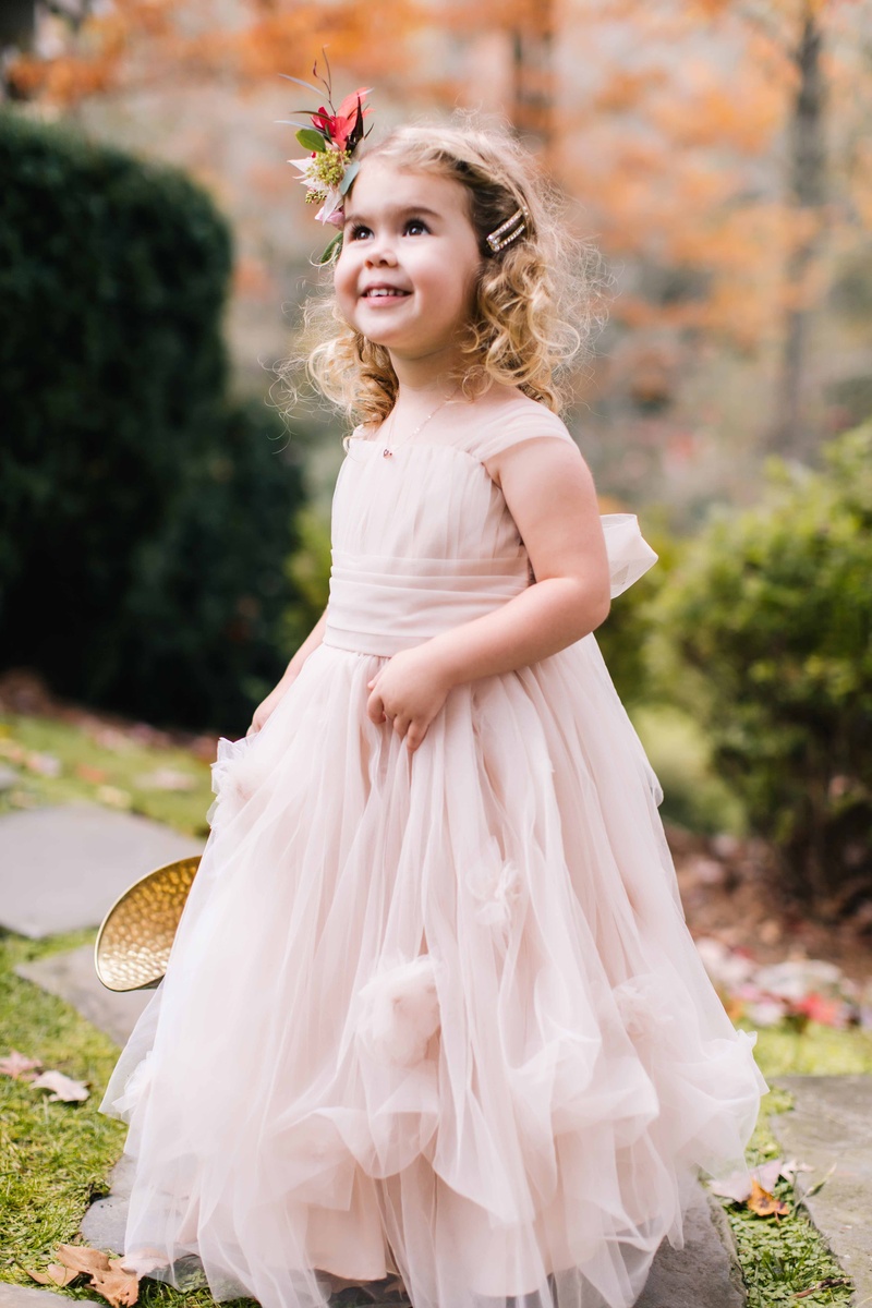 Cute Flower Girl in Pink Dress
Photography: Vue Photography
Read More:
http://www.insideweddings.com/weddings/baroque-autumn-wedding-with-deep-wine-tones-in-north-carolina/770/ adorable flower girl in flowing pink princess dress with ribbon sash and floral headband