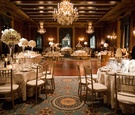 Crystal Chandelier Over Dance Floor