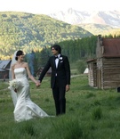 Rustic Wedding Couple
Photography: Melissa Plantz Photography
Read More:
http://www.insideweddings.com/weddings/elegant-rustic-mountain-wedding-in-colorado/279/ Bride and groom in mountain rustic retreat