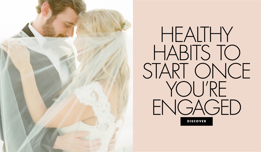 Healthy Habits Before the Wedding
Article: 6 Healthy Habits to Get Into Before Your Wedding
Photography: KT Merry Photography
Read More:
http://www.insideweddings.com/news/beauty/6-healthy-habits-to-get-into-before-your-wedding/4075/ Healthy habits to start once you're engaged