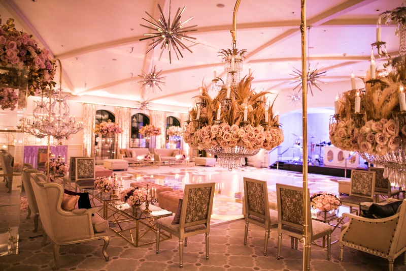 After-Party Space with Overhead Lighting
Photography: Samuel Lippke Studios
Read More:
http://www.insideweddings.com/weddings/glamorous-alfresco-ceremony-ballroom-reception-and-after-party/1041/ Wedding after party dance floor lounge areas around dance floor starburst lighting flower chandelier