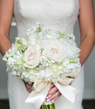 Light-Hued Bridal Bouquet with Jewel Accents
Photography: The Observatory
Read More:
http://www.insideweddings.com/weddings/classic-ballroom-wedding-with-mixed-metal-motif-in-washington-dc/957/ light hued bridal bouquet jewel accents rose bow classic wedding florals