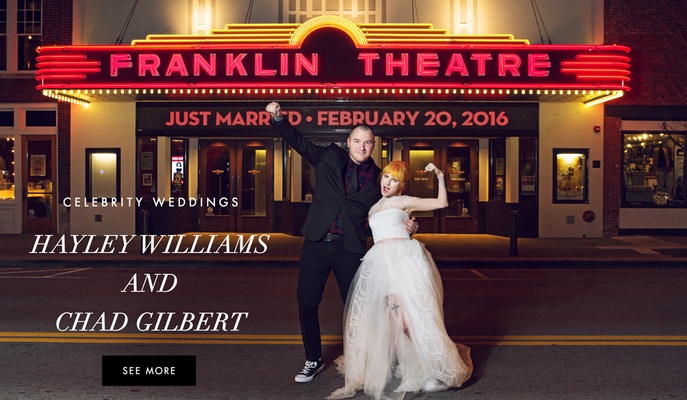 Hayley Williams And Chad Gilbert S Wedding Inside Weddings