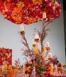 Candelabra of Branches
Photography: Sarkis Studios
Read More:
http://www.insideweddings.com/weddings/an-inspirational-reception-tablescape-with-a-fiery-color-scheme/1143/ fire inspired wedding styled shoot, candelabra with branches