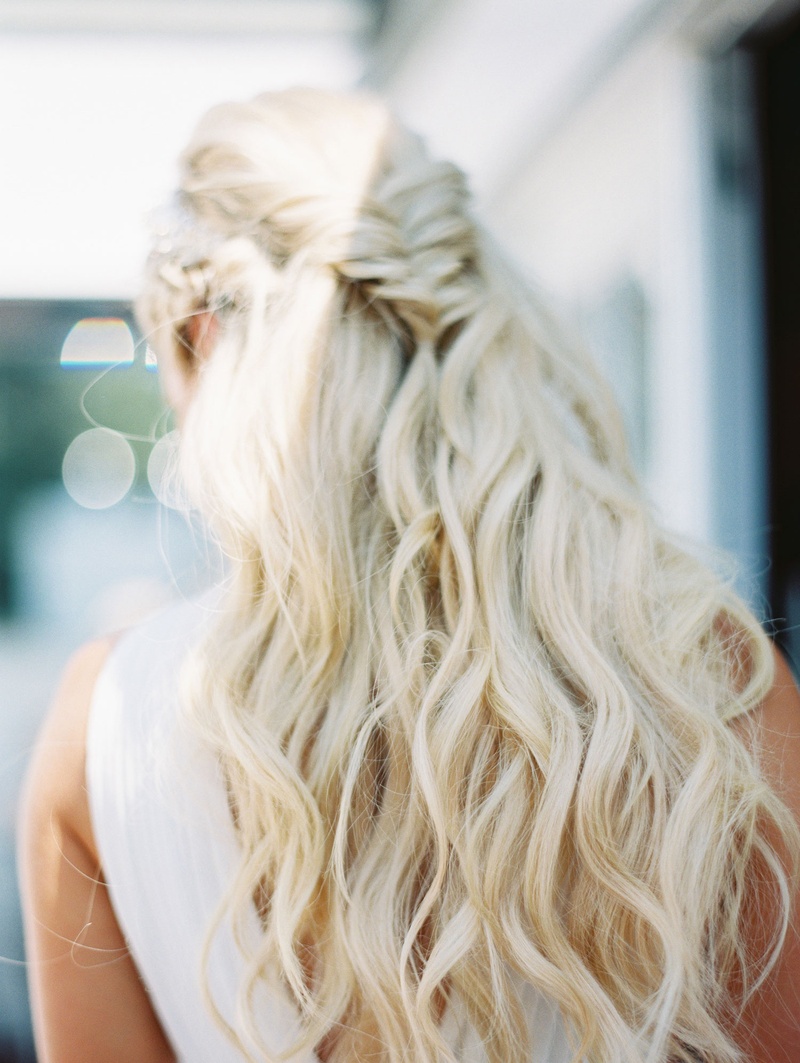 Beauty Photos Beach Waves Fishtail Braid Inside Weddings