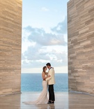 Modern Wedding Portrait in Cabo
Photography: Collin Pierson Photography
Read More:
http://www.insideweddings.com/weddings/beach-wedding-ceremony-romantic-reception-inspiration-in-cabo/1304/ wedding portrait couple in san jose del cabo mexico modern hotel solaz berta wedding dress white tux
