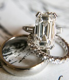 Emerald-Cut Diamond Ring with Side Stones
Photography: Samuel Lippke Studios
Read More:
http://www.insideweddings.com/weddings/glamorous-alfresco-ceremony-ballroom-reception-and-after-party/1041/ Wedding engagement ring emerald cut diamond engagement ring with side stones wedding bands diamonds