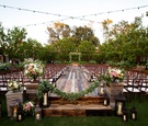 Raised Wooden Ceremony Space Outdoors