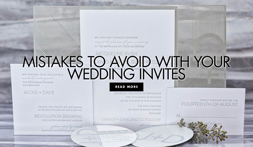 Avoiding Invitation Mistakes
Article: Common Mistakes Couples Make with Their Wedding Invitations
Photography: KingenSmith
Read More:
http://www.insideweddings.com/news/planning-design/common-mistakes-couples-make-with-their-wedding-invitations/4091/ Find out the most popular invitation mistakes - so you don't make them!