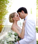 Couple in Close Embrace During First Look
Photography: Arden Photography
Read More:
http://www.insideweddings.com/weddings/chic-coastal-wedding-with-oyster-inspired-details-in-florida/850/ couple close embrace first look Liancarlo gown dress champagne embellishments bouquet white suit