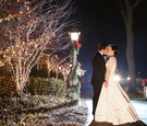 Romantic Christmas-Theme Portrait