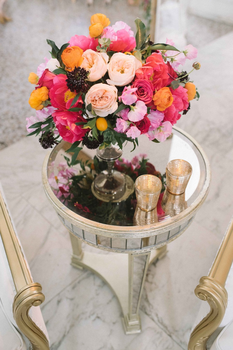 Small and Bold Side Table Arrangement
Photography: Krista Mason Photography
Read More:
http://www.insideweddings.com/weddings/mediterranean-inspired-styled-shoot-featuring-unique-details/856/ small bold side table arrangement color palette lounge area wedding reception