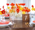 Poppy Bridal Shower Centerpiece