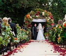 Vibrant Garden Ceremony