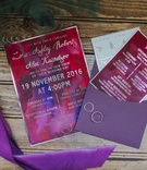 Dark Watercolor Invitation Suite
Photography: Jennifer Martin Photography
Read More:
http://www.insideweddings.com/weddings/a-pro-tennis-players-fall-wedding-featuring-a-moody-color-palette/997/ love verity invitations, watercolors with red and plum wedding invitation suites
