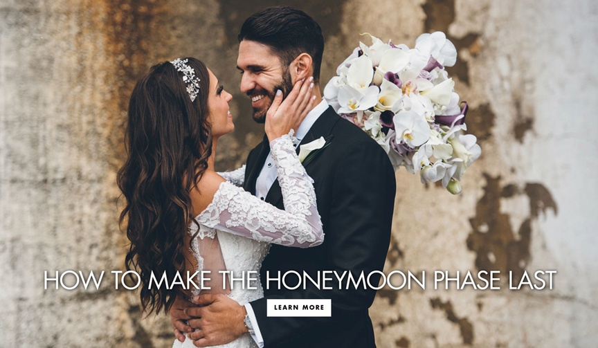 How to Make the Honeymoon Last
Article: 7 Tips to Make the Honeymoon Last a Lifetime
Photography: Ed %26 Aileen Photography
Read More:
http://www.insideweddings.com/news/planning-design/7-tips-to-make-the-honeymoon-last-a-lifetime/3864/ Tips for wedding couples after the big day