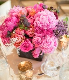 Vibrant Pink Floral Centerpieces
Photography: TimWill Photography
Read More:
http://www.insideweddings.com/weddings/alfresco-wedding-indoor-reception-with-organic-natural-elements/1017/ wedding floral centerpiece with vibrant pink flowers