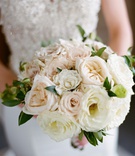 Rose Variety Bouquet
Photography: Liz Banfield
Read More:
http://www.insideweddings.com/weddings/hometown-hotel-wedding-with-gorgeous-flowers-in-dallas-texas/1189/ wedding bouquet rose varieties in white pink peach greenery
