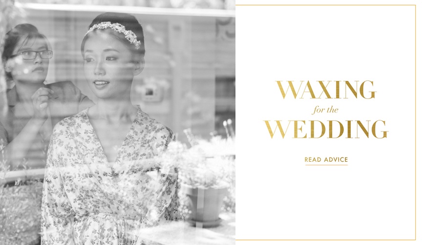 Waxing Tips for a Smooth Wedding and Honeymoon
Article: Your Guide to a Smooth, Painless Wax for the Wedding
Photography: Thisbe Grace Photography
Read More:
http://www.insideweddings.com/news/beauty/your-guide-to-a-smooth-painless-wax-for-the-wedding/2618/ Wedding beauty tips and waxing advice for brides