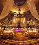 Reception at Gotham Hall
Photography: Mel Barlow %26 Co.
Read More:
http://www.insideweddings.com/weddings/reshma-shetty-and-deep-katdare/377/ Wedding reception at the Grand Ballroom of Gotham Hall