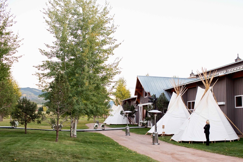 Tipi Bathrooms at Ranch Wedding
Photography: Perez Photography
Read More:
http://www.insideweddings.com/weddings/incredible-tented-ceremony-barn-reception-at-ranch-in-aspen/860/ Ranch wedding barn reception with outdoor teepee tipi bathrooms with full services and luxe decor