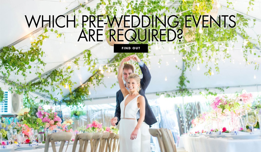 Pre-Wedding Events
Article: How Necessary Are the Pre-Wedding Events?
Photography: Maya Myers Photography
Read More:
http://www.insideweddings.com/news/planning-design/how-necessary-are-the-pre-wedding-events/4251/ which pre wedding events are required rehearsal dinner bridal shower bachelorette party engagement