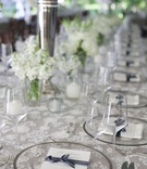 Long Table with White Lace Linens and Glass Plates with Place Cards
Photography: Holger Thoss
Read More:
http://www.insideweddings.com/weddings/interfaith-wedding-with-soft-neutral-color-palette-in-cincinnati/742/ long table with white lace table linens and clear glass plates glasses white and gray place cards