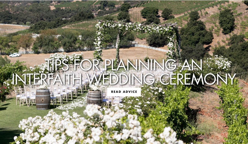 How to Plan an Interfaith Wedding
Article: How to Plan an Interfaith Wedding
Photography: Michael Segal Photography
Read More:
http://www.insideweddings.com/news/planning-design/how-to-plan-an-interfaith-wedding/4766/ Tips for planning an interfaith wedding ceremony how to bring two cultures religions together