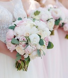 Pale Pink Bridal %26 Bridesmaid Bouquets
Photography: Kortnee Kate Photography
Read More:
http://www.insideweddings.com/weddings/hometown-celebration-with-rustic-details-colorful-pastel-flowers/1035/ wedding bouquet and bridal bridesmaid bouquets pink peony white peony garden rose green leaves