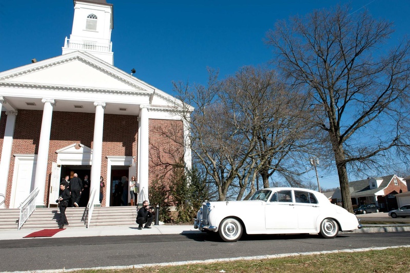 Vintage Bentley
Photography: Josh Lynn Photography
Read More:
http://www.insideweddings.com/weddings/purple-white-gold-new-jersey-celebration/339/ Classic white Bentley parked in front of a church