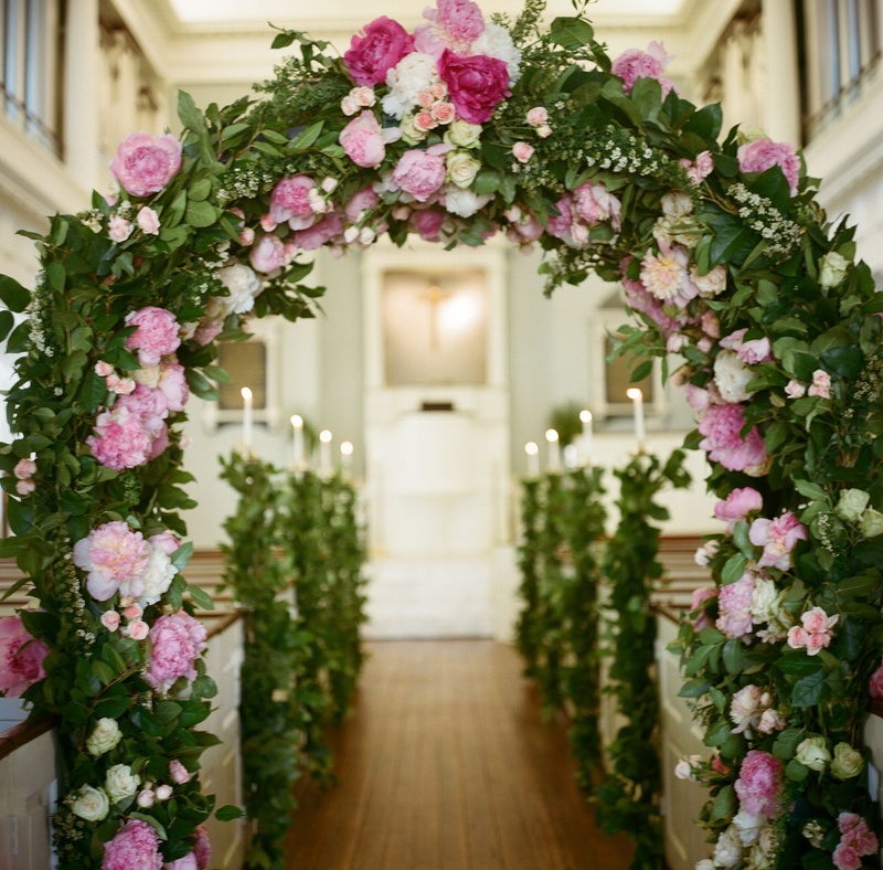 flower arch decoration