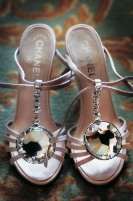 Chanel Jewel Wedding Shoes
Photography: Maring Lifestyle Photography
Read More:
http://www.insideweddings.com/weddings/winter-circus-wedding-at-the-ringling-museum-of-art-in-florida/150/ Pink strappy wedding heels with large jewel