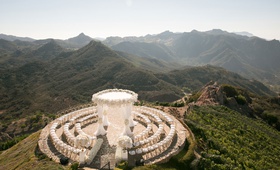 Helipad Wedding Ceremony Venue
Photography: Michael Segal Photography
Read More:
http://www.insideweddings.com/weddings/stunning-outdoor-ocean-view-wedding-at-tuscan-style-villa-in-malibu/1380/ malibu rocky oaks vineyard estate wedding ceremony view of ocean and santa monica mountains wedding