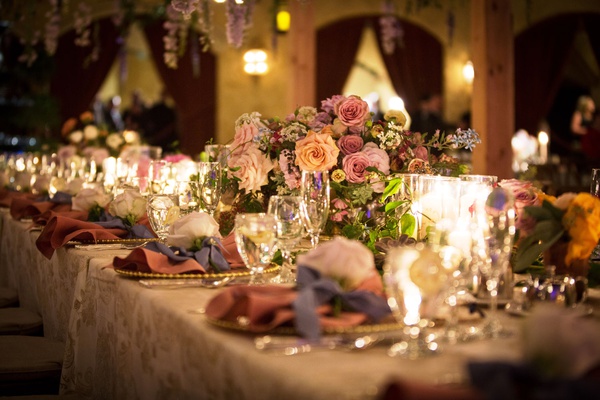 Church Ceremony Ballroom Soiree Inspired By The Streets Of Italy