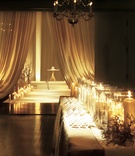 Candlelit Seating Card Display
Photography: KingenSmith
Read More:
http://www.insideweddings.com/weddings/sophisticated-wedding-in-chicago-with-branch-succulent-decor/162/ Table outside ceremony with escort cards and candles